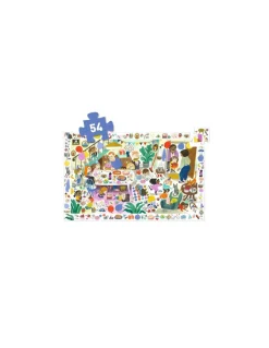 Djeco Puzzle d'observation 54 pièces La fête d'anniversaire - Outlet