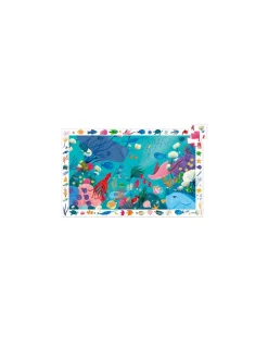 Djeco Puzzle d'observation aquatique - Sale