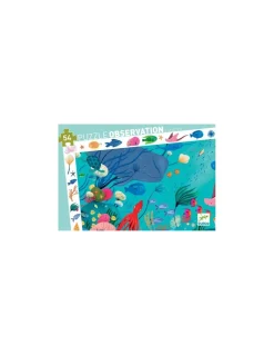 Djeco Puzzle d'observation aquatique - Sale
