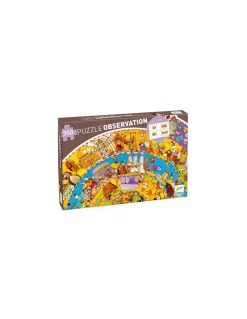 Djeco Puzzle d'observation Histoire et livret - Clearance