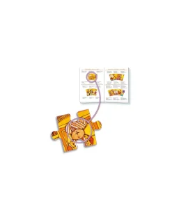 Djeco Puzzle d'observation Histoire et livret - Clearance