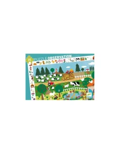 Djeco Puzzle d'observation La ferme - Sale