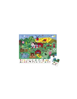 Janod Puzzle d'observation la ferme 24 pièces - Outlet