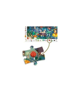 Djeco Puzzle d'observation la forêt enchantée - Discount