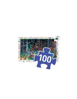 Djeco Puzzle d'observation la forêt enchantée - Discount