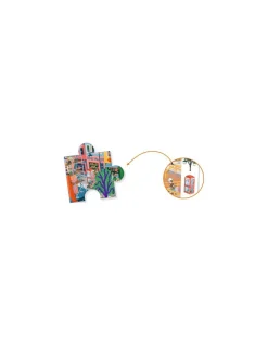 Djeco Puzzle d'observation La ville 200 pièces - Outlet