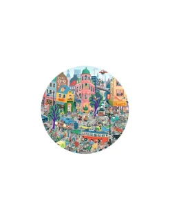 Djeco Puzzle d'observation La ville 200 pièces - Outlet