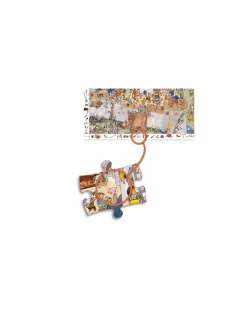 Djeco Puzzle d'observation Le chateau fort - Clearance