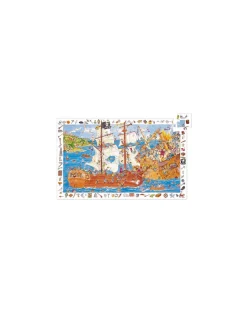 Djeco Puzzle d'observation Les pirates - Online