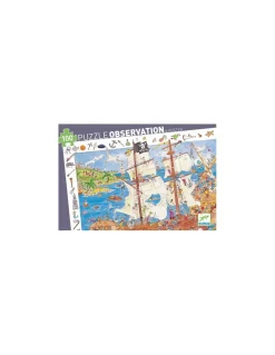 Djeco Puzzle d'observation Les pirates - Online
