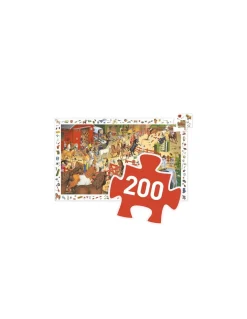 Djeco Puzzle d'observation équitation - Outlet
