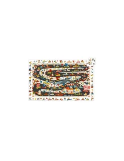 Djeco Puzzle d'observation rallye automobile - New