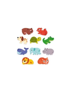 Djeco Puzzle duo animaux - Best