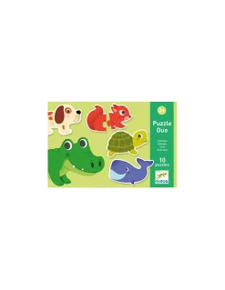 Djeco Puzzle duo animaux - Best
