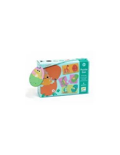 Djeco Puzzle duo articulo Les œufs rigolos - Sale