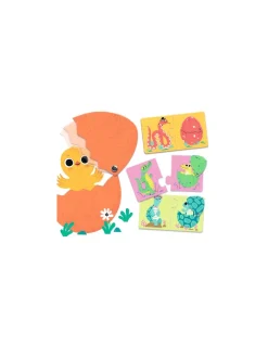 Djeco Puzzle duo articulo Les œufs rigolos - Sale