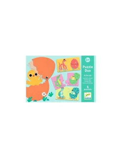 Djeco Puzzle duo articulo Les œufs rigolos - Sale
