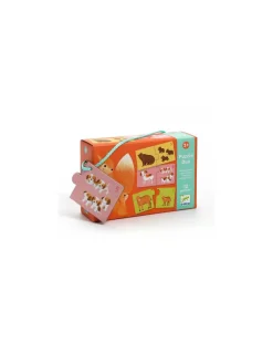 Djeco Puzzle duo Bébés animaux - Discount