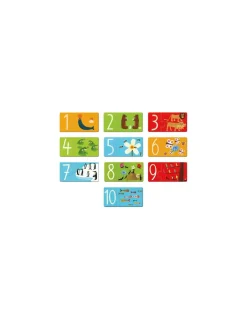 Djeco Puzzle duo chiffres - Outlet