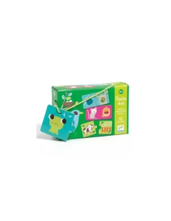 Djeco Puzzle duo habitat -