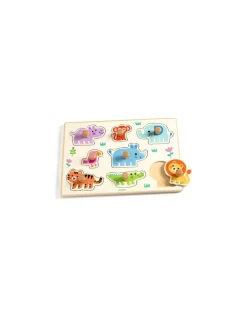 Djeco Puzzle en bois Hippo'n'Co - Sale