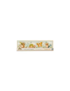 Moulin Roty Puzzle encastrable 4 animaux Trois petits lapins - Discount