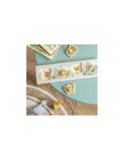 Moulin Roty Puzzle encastrable 4 animaux Trois petits lapins - Discount