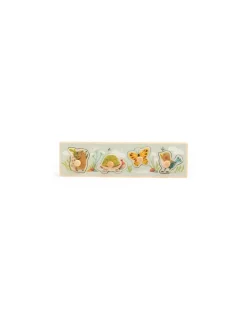 Moulin Roty Puzzle encastrable 4 animaux Trois petits lapins - Discount