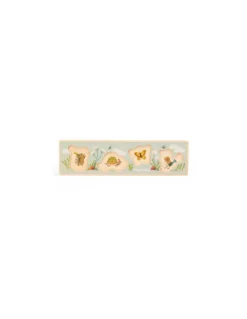 Moulin Roty Puzzle encastrable 4 animaux Trois petits lapins - Discount