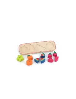 Vilac Puzzle encastrement 1,2,3 et 4 fruits Andy Westface - Outlet