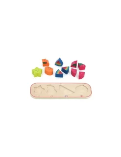 Vilac Puzzle encastrement 1,2,3 et 4 fruits Andy Westface - Outlet