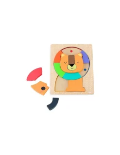 Vilac Puzzle encastrement en volume lion Andy Westface - Hot