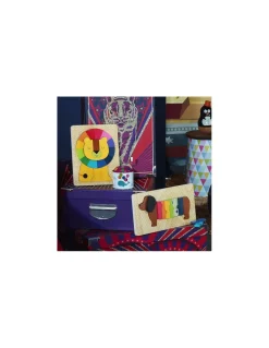 Vilac Puzzle encastrement en volume lion Andy Westface - Hot