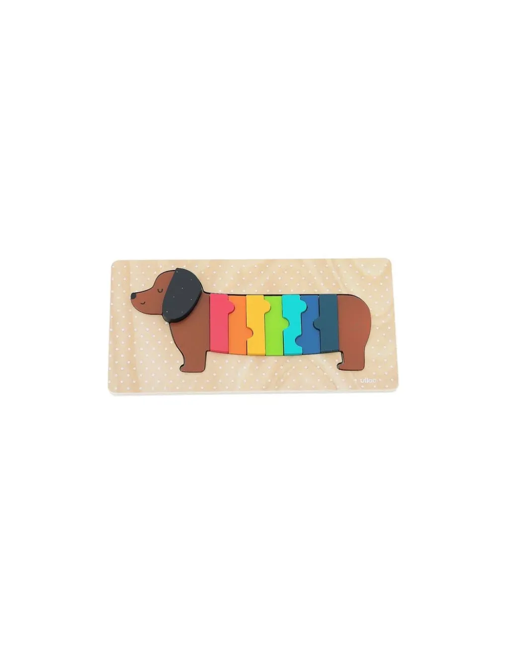 Vilac Puzzle encastrement en volume chien Andy Westface -