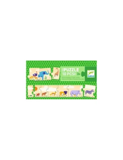 Djeco Puzzle frise Petits et grands - Sale