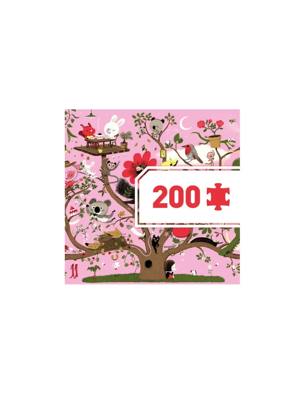 Djeco Puzzle gallery Abracadabra 200 pièces - Discount