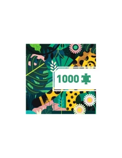 Djeco Puzzle gallery Leopard 1000 pièces - Outlet
