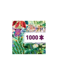 Djeco Puzzle gallery rainbow tigers 1000 pièces - Best