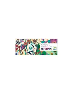 Djeco Puzzle gallery rainbow tigers 1000 pièces - Best