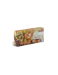 Djeco Puzzle gallery Wonderful ride 100 pièces - Clearance