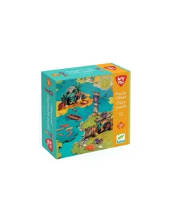 Djeco Puzzle géant Bataille 30 pièces - Outlet
