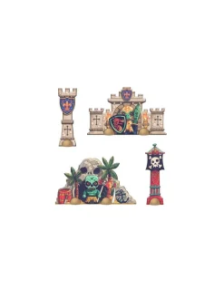Djeco Puzzle géant Bataille 30 pièces - Outlet