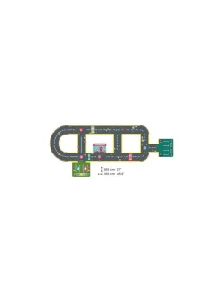 Djeco Puzzle géant circuit city - Clearance