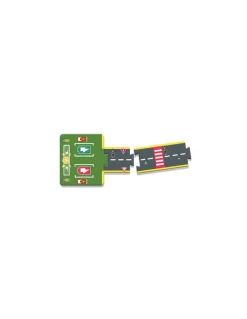 Djeco Puzzle géant circuit city - Clearance