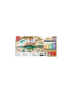 Hape Toys Puzzle géant Dinosaures 200 pièces - Hape Best