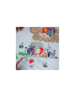 Djeco Puzzle géant la parade des animaux - Online