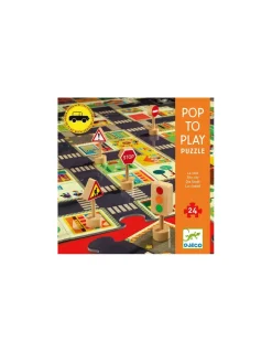 Djeco Puzzle géant la ville - Hot
