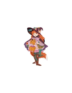 Djeco Puzzle géant Lily la sorcière -