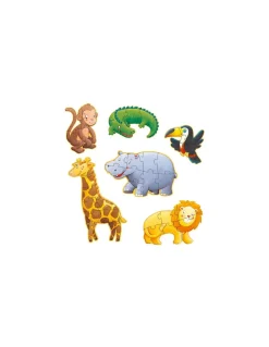 Djeco Puzzle géant Ouistiti & ses amis - Sale