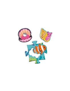 Djeco Puzzle géant Tactilo Mer - New